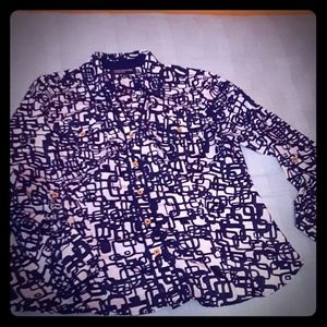 Patterned Button Down